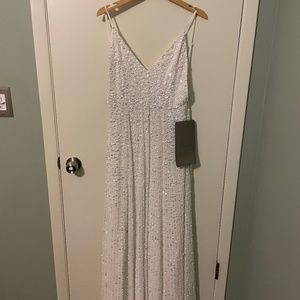 Sequin wedding goen
